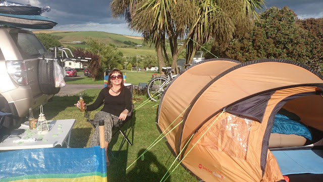 Camping in Ireland summer 2014