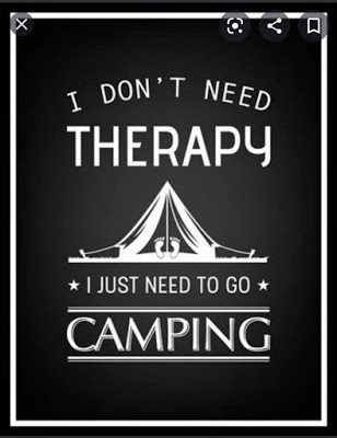 Camping is therapy