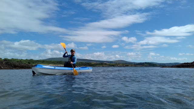 Grazyna kayaking