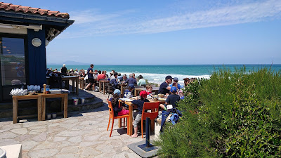 Ilbarritz beachside restaurant