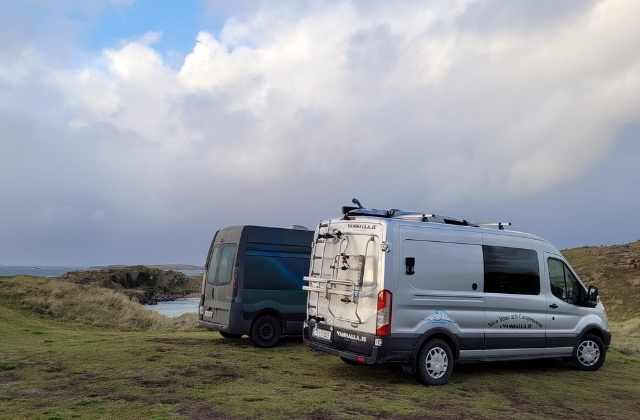 Camping in Donegal with Camper Vans